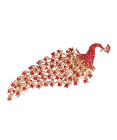 FRCOLOR Photography Props Hair Clips Tiara Hair Pin Rhinestones Golden Hair Comb Hair Accessories Pearl Hair Clip Wedding Headdress Bride Hair Comb Fashion Headwear Hair up Spray