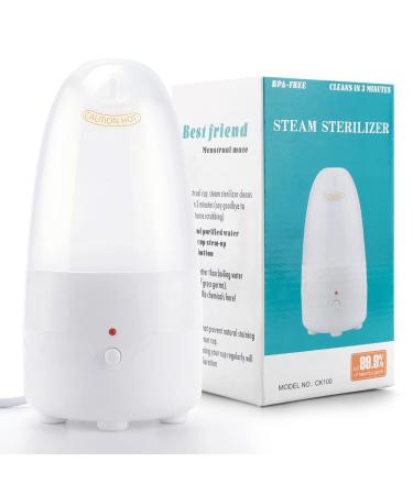 Menstrual Cups Steamer Sterilizer Cleaning Menstrual CupsHigh-Temperature SteamerOne-Button Control Menstrual Cups Cleaner