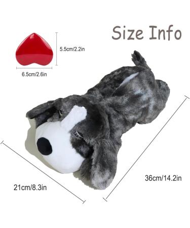 Vocheer Puppy Heartbeat Toy - Calming Aid for Dogs, Cats - Behavioral Training Plush Toy - Grey - Buy Online on GoSupps.com