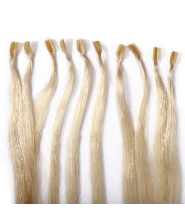 SEGO BONGINGSTANSION 100% Remy Human Hair Extensions - 0.5G U-Tip Platinum Blonde #60 200 Strands 56 cm 100g - Premium Quality Hair for Seamless Application - Buy Online on GoSupps.com