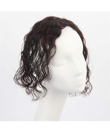 Curly Human Hair Topper | Hand Knotted Clip-On for Women with Thinning Hair - International Shipping Available - Buy Online on GoSupps.com
