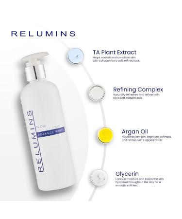 Relumins Advance Total Glowing Rebuild Oral Glutathione Capsules Day Lotion Repair Solution Cream Serum & Soap - Nourishment Smooth Radiant Appearance Daily Skincare Routine Gift for Women - Buy Online on GoSupps.com
