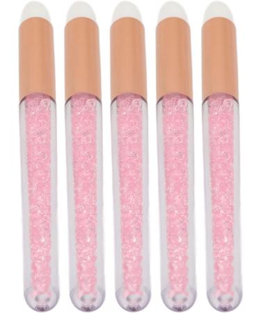 Glitter Lip Brush Round Headed Premium Fiber Wool Multifunctional Easy To Use Foggy Lip Makeup For Lash and Nose Washing - Buy Online on GoSupps.com