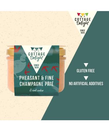 Cottage Delight Pheasant & Fine Champagne P t 190g - Gourmet Spread - Buy Online on GoSupps.com