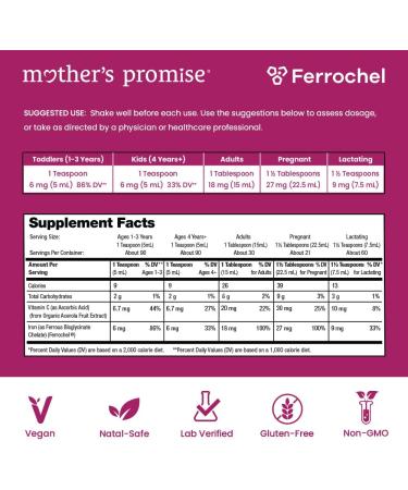 Mother's Promise Prenatal Gummies & Liquid Iron Bundle - Buy Online on GoSupps.com