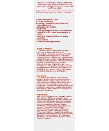 Vision Every Day Sun Protection SPF 30 - Long-lasting sun protection - Highly water-resistant sun protection - Protection index 30-200 ml - Buy Online on GoSupps.com