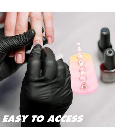 Healvian Acrylic Nail Stand 1 Set of Nail Display Stand Magnetic Nail Practice Holder Nail Tip Art Display Stand Fingernail Diy Stand Manicure s False Nail Manicure Tool A Acrylic Pink Yellow - Buy Online on GoSupps.com