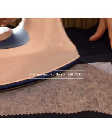 Lightweight Non-Woven Fusible Interfacing White - 39.37x10.93 Yards - Iron-On Single Side - Buy Online on GoSupps.com