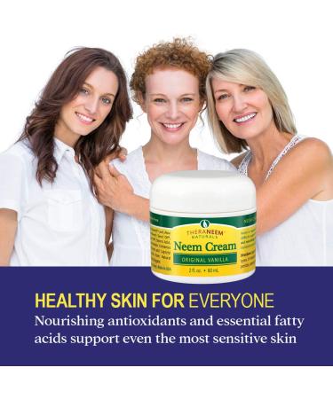 Organix South Thera Neem Cream 2oz - Soothing Vanilla Cream - Buy Online on GoSupps.com