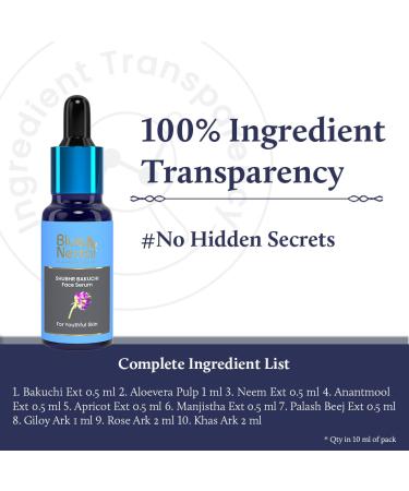 Blue Nectar Vetiver Toner & Bakuchi Serum Duo | Anti-Aging Wrinkle Reduction Skin Rejuvenation Kit - Buy Online on GoSupps.com