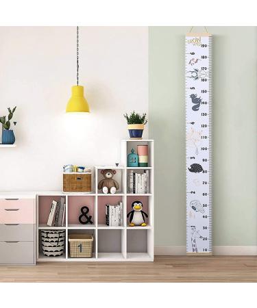 Baby Growth Table & Height Growth Diagram - Removable Canvas & Wood Wall Art for Boys & Girls - Buy Online on GoSupps.com