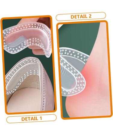 4 Pairs Heel Grips for Loose Shoes | Adhesive High Heel Pads & Cushions for Big Shoes - Comfort & Fit - Buy Online on GoSupps.com