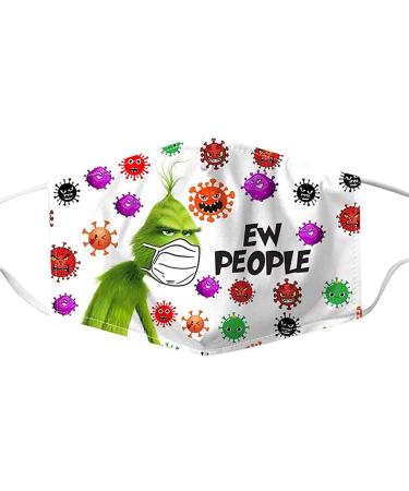 YOUNING Outdoor Munith Contraction Men's 3D Funny Mouth & Nose Protection - Washable Reusable Dustproof Bandana Neck Gaiter (C-7 PCs) - Buy Online on GoSupps.com
