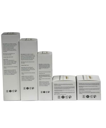 MN Mother Nature Golden 5-Piece Skincare Set Clarifying Cleanser Lavender Toner Serum Fuller's Earth Mask & Aroma Cream Botanical Extracts for Smooth and Glowing Skin Daily Hydration Routine - Buy Online on GoSupps.com