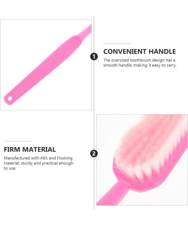Giant Toothbrush Prop - Oversized Pink Toothbrush for Costumes Parties & Photos | ibasenice - Buy Online on GoSupps.com