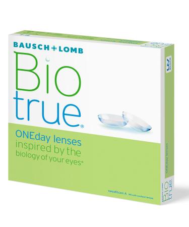 Bausch + Lomb Biotrue Oneday daily lenses spherical contact lenses soft 90 pieces / BC 8.6 mm / DIA 14.2 mm / -11.5 Dioptria -11.5 Dioptries 8.6 millimeters 14.2 millimeter 90 - Buy Online on GoSupps.com