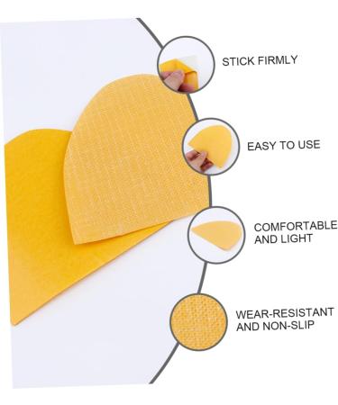 FRCOLOR Anti-Wear Half Sole Protector Stickers | No Slip Heel Pads for High Heels | Clear Non-Slip Shoe Soles - Buy Online on GoSupps.com