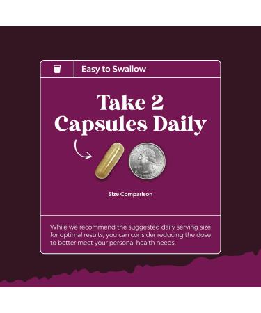 Bundle of High Strength Hawthorn Berry Capsules with Leaf & Flower Extract 4:1 for Healthy Heart & Digestion and Pure Magnesium Glycinate 400mg Per Serving - Vegan High Absorption Chelated Magnesium - Buy Online on GoSupps.com