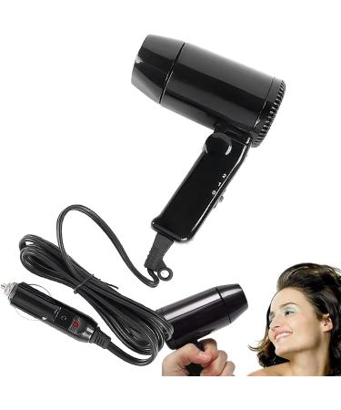 Hair Dryer Blow Dryer Portable Hair Dryer For Car 12V Travel Hairdryer Fast Drying Road Trip Must Have Car Accessory For SUV RV Auto Convertible Truck And Travel Car - Buy Online on GoSupps.com