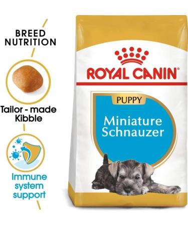 Royal Canin Dog Food Mini Schnauzer Puppy / Junior Complete 1.5KG - Buy Online on GoSupps.com