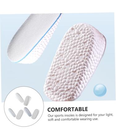 Enhanced Comfort: Gatuida 6 Pairs Inner Heightening Insoles - Breathable Lift Pads for Men & Women - Detachable Sports Height Increase Inserts - Buy Online on GoSupps.com