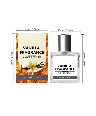 Vanilla Amber Perfume - Elegant & Long-Lasting Vanilla Perfume Subtle & Captivating Scent for Daily Use Gift for Women 30ml/1.0fl.oz Khaki-Vanilla Amber - Buy Online on GoSupps.com