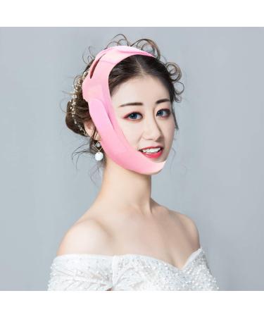 V Face Facial Slimming Strap Slimming Chin Strap Face Tape Facial Belt Anti Aging Face Shaper Band Face Lifting up Belt Chin Lift Strap Compact Tool Silica Gel - Buy Online on GoSupps.com