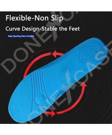 High Impact Sport Shoes Insoles - Navy Blue Running Sneakers Replacement for Women and Men - Buy Online on GoSupps.com