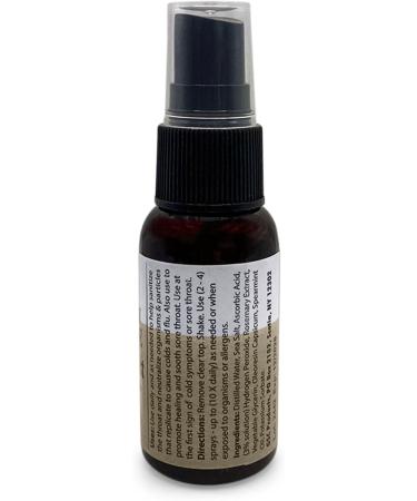 Sinus Plumber Hydrogen Peroxide Sore Throat Spray - Cleans Calms & Protects | Cold & Flu Relief - Fast International Shipping - Buy Online on GoSupps.com