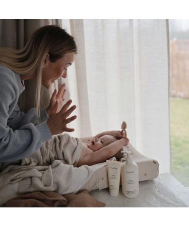 Mushie Baby Cream - Healing Ointment for Dry Chafed Skin, Diaper Rash, and Minor Scratches | COSMOS ORGANIC Certified | Made in Denmark - 3.38 fl oz (100 mL) - Buy Online on GoSupps.com