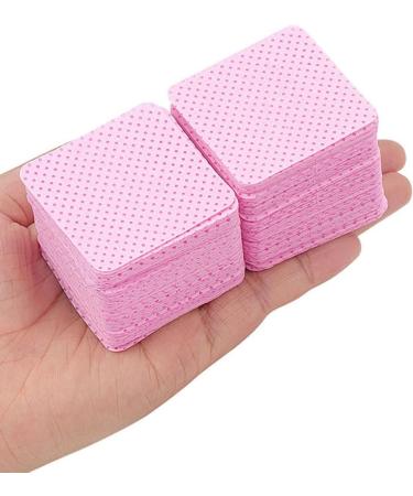 Ipetboom 400 Sheets nail art gel travel size cotton pad rag Nail remover cotton nail Remover absorbent cotton cotton Extension glue nail supplies cotton sheet absorbent cloth - Buy Online on GoSupps.com