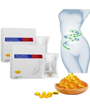 Pureadee 2PCS Soothe&Slim Anti-Itch Detox Slimming Capsule