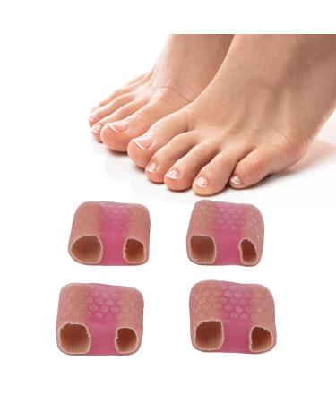 Brrnoo Toe Spreader - 4 Piece Bale Toe Correction & Restore | Flexible Straightener for Large Toes - Buy Online on GoSupps.com