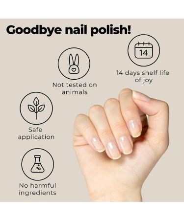 Miss Sophie Nail Wraps - 24 Ultra-Thin Transparent Self-Adhesive Long-Lasting Nail Wraps - Buy Online on GoSupps.com