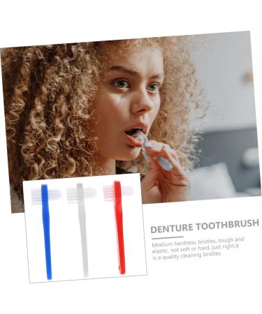 Angoily 3ST Toothbrush - Dual Brush Dental Care Device for Adults | Tooth Cleaning Tool & Prosthesis Brush - International Shipping - Buy Online on GoSupps.com