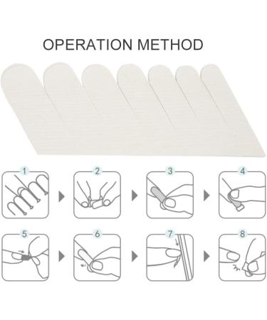 6pc Nail Repair Fiberglass Silk Wrap Adhesive Reinforce Protector Stickers for UV Gel Nails - Buy Online on GoSupps.com