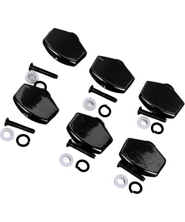 Tuning Knobs 6 Pieces Stylish Tuning Knobs for Acoustic Guitar (Black) - Buy Online on GoSupps.com