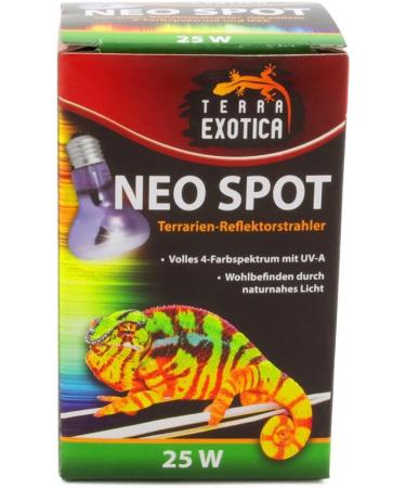 Terra Exotica Neo Spot - UV Reflector Spotlight for Terrariums (25W) | Ideal Heat & Light Source for Inhabitants - Ships Internationally - Buy Online on GoSupps.com