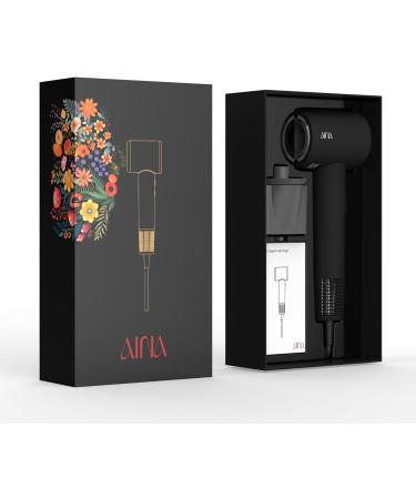 AINA 2000WE Hair Dryer with Brushless High Speed Motor - Lightweight Ionic Travel Dryer - Vader Black - Buy Online on GoSupps.com