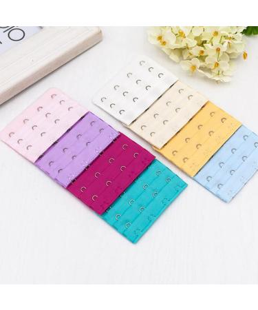 Ewanda store 28 Pcs Women 4 Hook 3 Rows Spacing Bra Strap Extender Bra Strap Extensions Color in Random - Buy Online on GoSupps.com