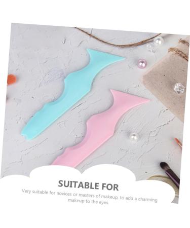 Beavorty 2pcs Silicone Beauty Ruler Lash Mascara Makeup Lipstick Makeup Stencils Cosmetic Applicator - Buy Online on GoSupps.com