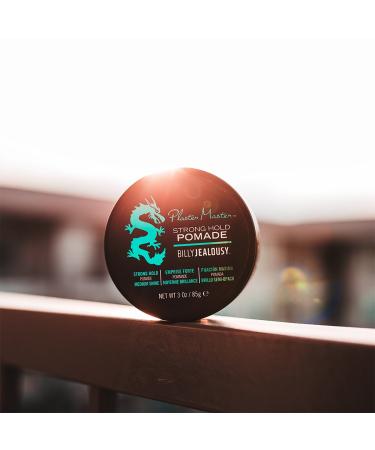 Billy Jealousy Plaster Master Hair Pomade for Men - Strong Hold, Medium Shine, Flake-Free - 3oz - Buy Online on GoSupps.com