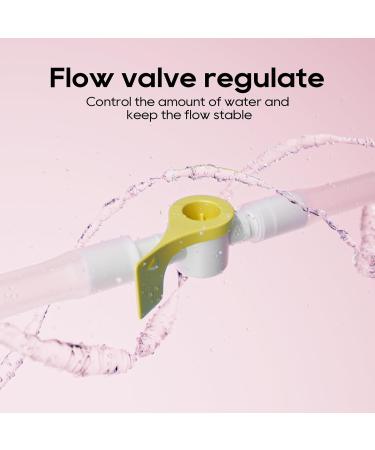 Collapsible Silicone Enema Bag Kit | 1.2L Capacity 5.2ft Hose & 5 Nozzles | Coffee Enema for Colon Cleanse - International Shipping Available - Buy Online on GoSupps.com