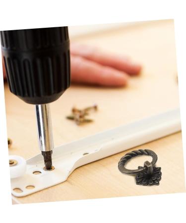 Mikikit Vanity Tray 1set Handle Set Kitchen Cabinet Door Handles Antique Drawer Ring Home Furniture Knob Household Rings - Buy Online on GoSupps.com