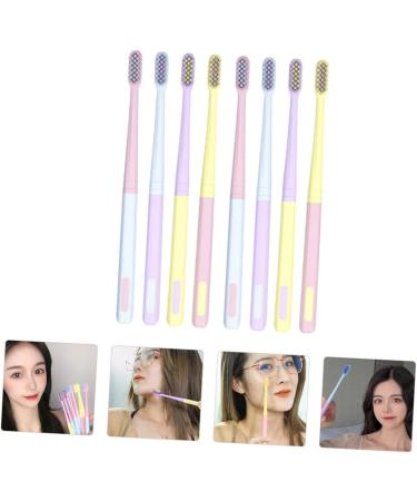 Mobestech Toothbrush Set - 8pcs Ice Cream Design Replacement Brushes for Kids | Durable Plastic Cleaning Tools - Buy Online on GoSupps.com