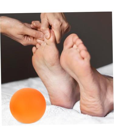 Ultechnovo Foot Massager - 2 Lacrosse Balls Myofascial Release Mobility Massager | Fascia Ball for Deep Tissue Massage - 6.30x6.30cm Red - International Shipping Available - Buy Online on GoSupps.com