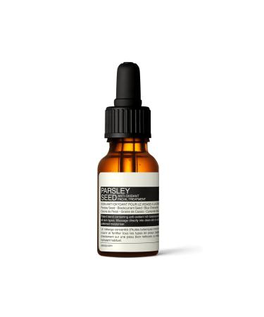 Aesop Parsley Seed Anti-Oxidant Facial Treatment | Vitamin E to Nourish Fortify Revive the Skin | 15mL / 0.5 oz