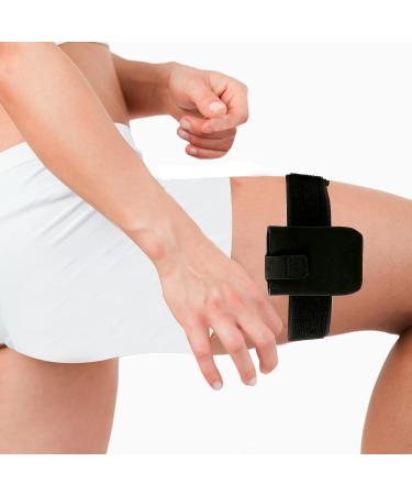 Adjustable Insulin Pump Holder for Diabetic Athletes - Leg Band for t Slim/t Slim X2 - Diabetic Supplies for Sports - Buy Online on GoSupps.com