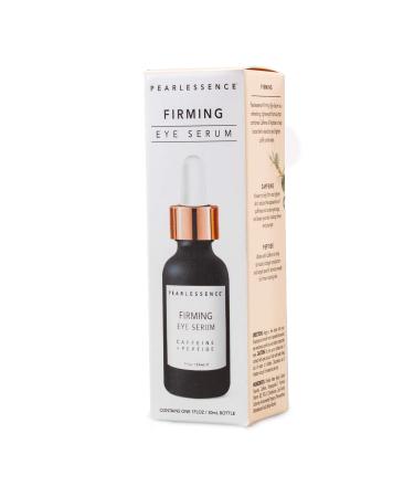Pearlessence Firming Eye Serum with Caffeine + Peptide | Reduces Under Eye Bags & Puffy Eyes | Made in USA, Cruelty Free | 1oz - Buy Online on GoSupps.com