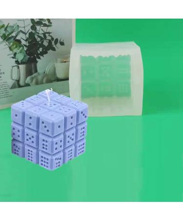 DIY Handmade Soap Making Supplies Silicone Fondant Mold Square Dice Shape Cake Decorating Family Soap Molds Baking Gift Baking Chocolate Mold - Buy Online on GoSupps.com